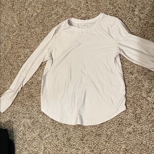 DSG Women's Classic White Long Sleeve Tee